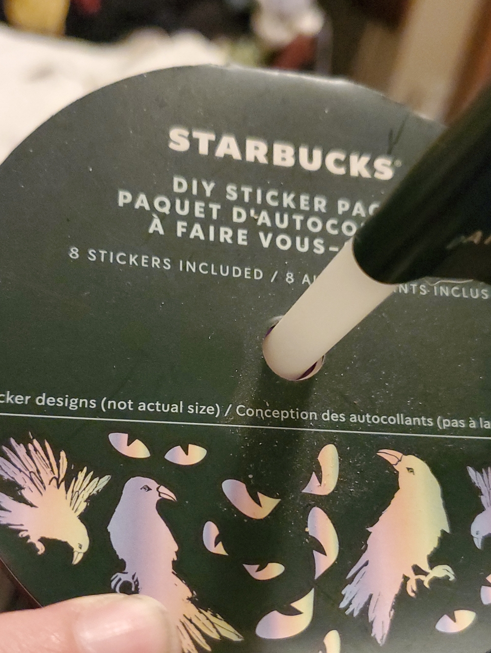 New Starbucks Glow In The Dark 16 Oz